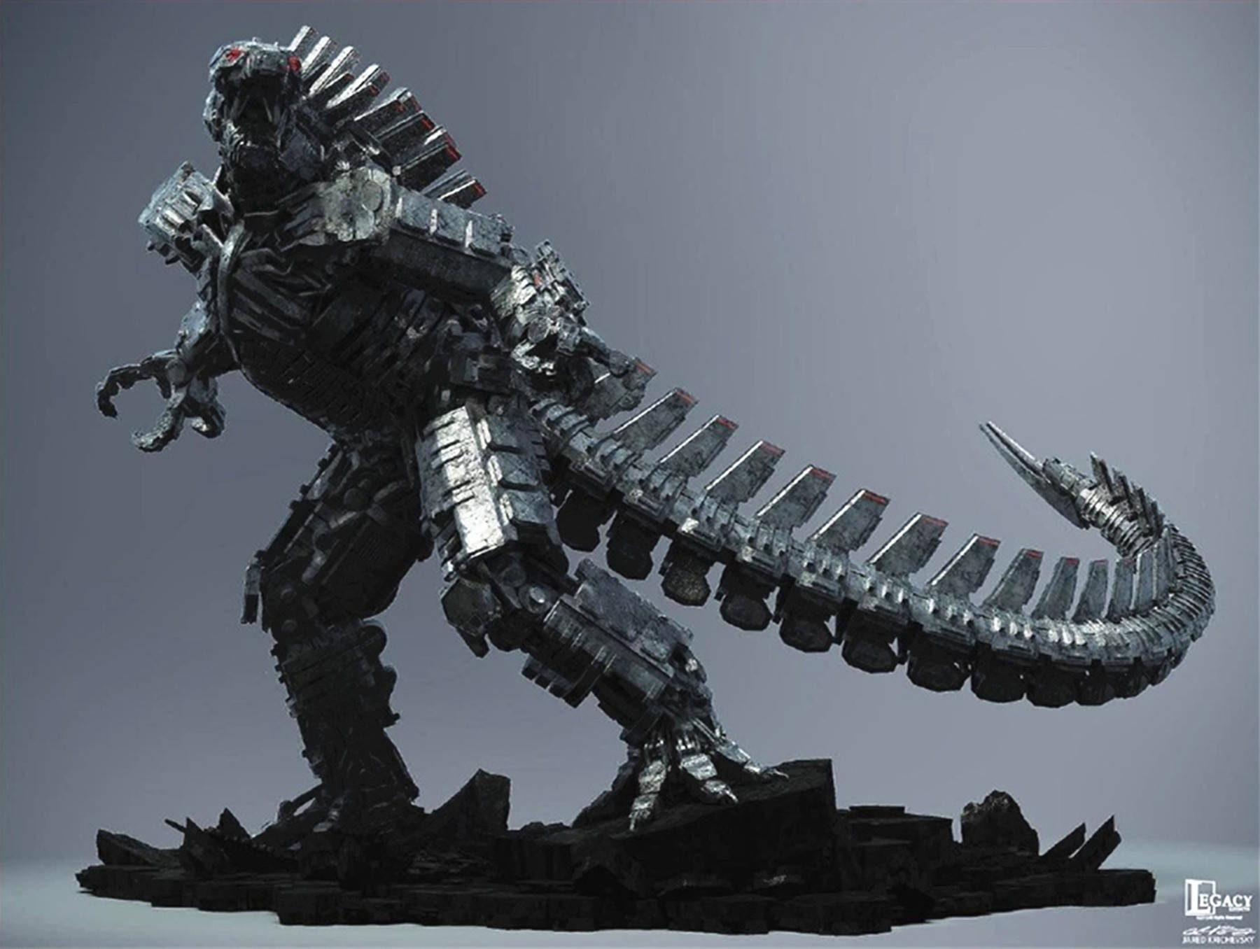 机械哥斯拉 钢铁巨兽的诞生、进化与力量解析